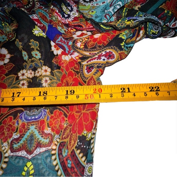 Wispy Boho Dress or Swim Coverup Size Medium - Picture 4 of 5